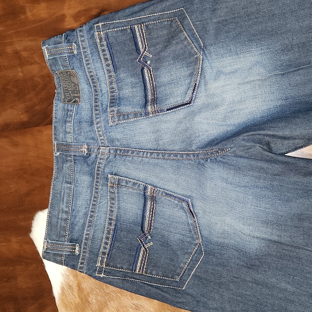 Southern Thread Jeans- The Bennett-  Size 35 x 33 - Picture 2 of 4